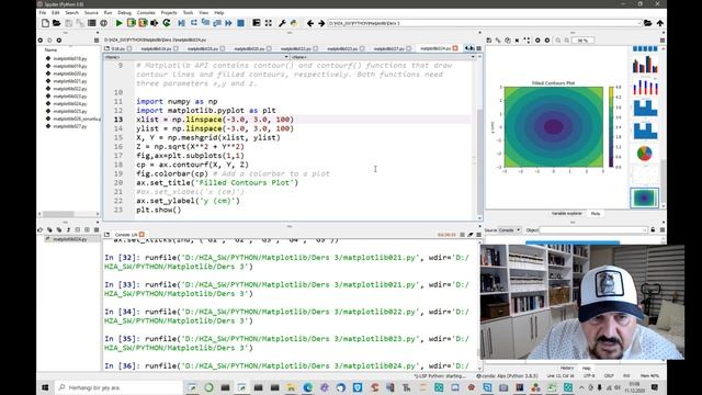 Sıfırdan İleri Düzeye Matplotlib Ders : 3 Grafik Çizimleri - Spyder IDE Python Türkçe Anlatımlı смотреть онлайн
