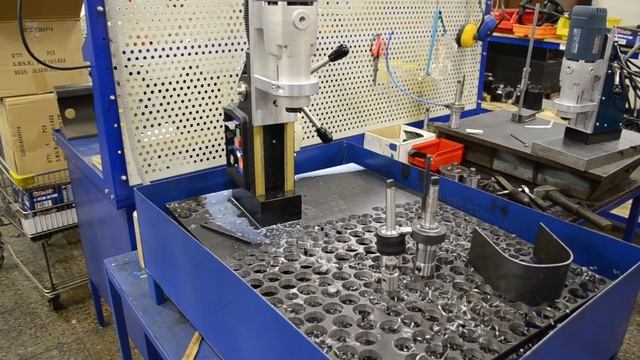 Сверлильно-резьбонарезной станок на магнитом основании MBR 55 E смотреть онлайн