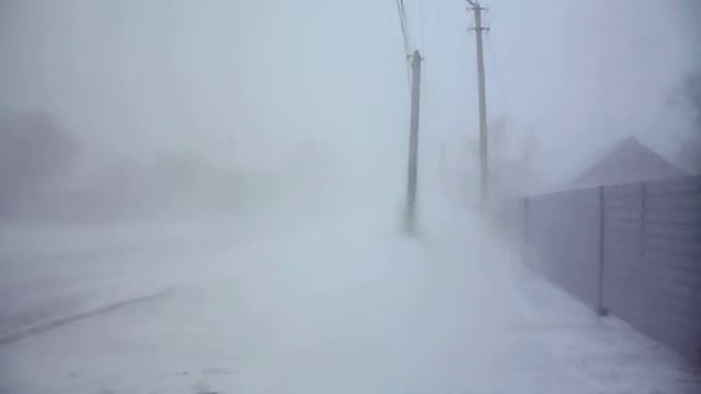 Сильная метель 19.03.2012. Время - 13:00 смотреть онлайн