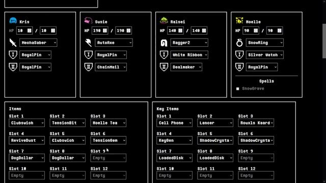 Deltarune Chapter 1 & 2 | Save File Editor смотреть онлайн