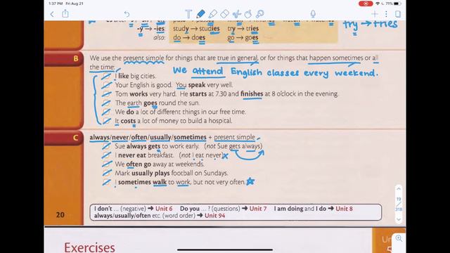 Lesson #4 - Present simple & Present simple negative смотреть онлайн