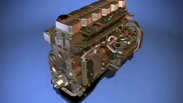 Cummins (Каминс)  ISB Engine анимация