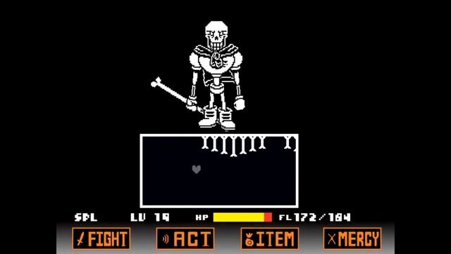 REVENGE The Shattered Timeline ACT2 Papyrus battle! [undertale fangame] смотреть онлайн