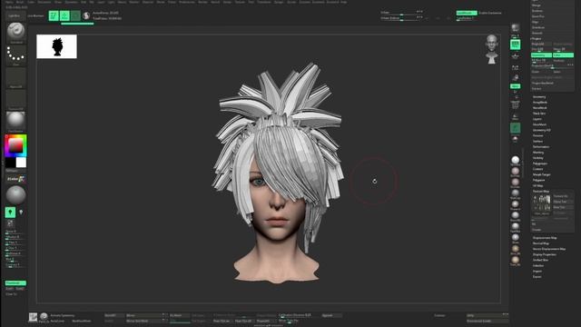 Let's make real time hair-Sice's hair style from FF type zero ( Zbrush workflow) смотреть онлайн