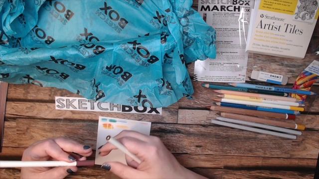 SketchBox March 2020 - Unboxing and doodle смотреть онлайн