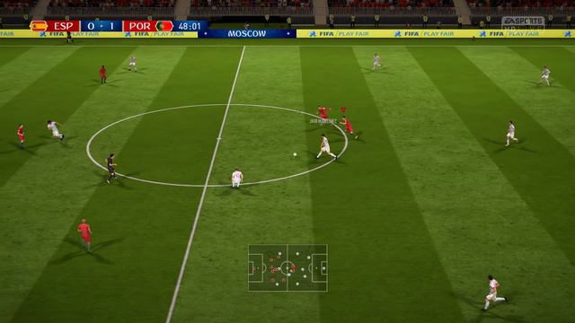 World Cup 2018 Russia Final | Portugal vs Spain | FIFA 18 World Cup Mode Gameplay смотреть онлайн