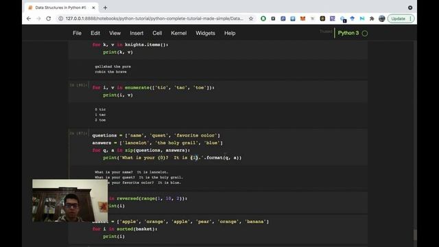 Looping & Conditions Techniques with Python ? смотреть онлайн