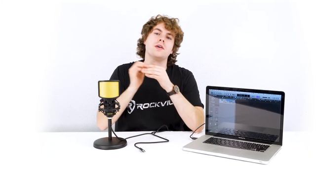 How to Set Up Your Rockville Solo-Cast USB Condenser Microphone Recording Interface & Stand смотреть онлайн