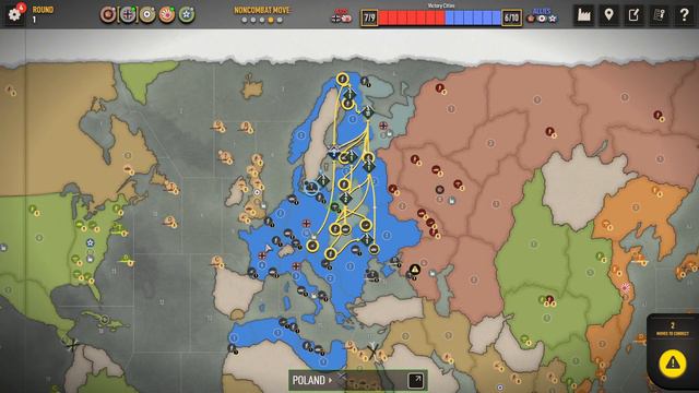 Axis and Allies 1942 Online | Me (Axis) V. General ZOD (Allies), Ep. 1. смотреть онлайн