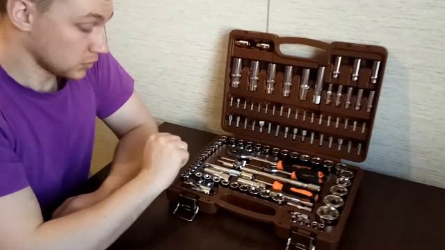 Набор инструментов OMBRA OMT108S, 108 предметов смотреть онлайн