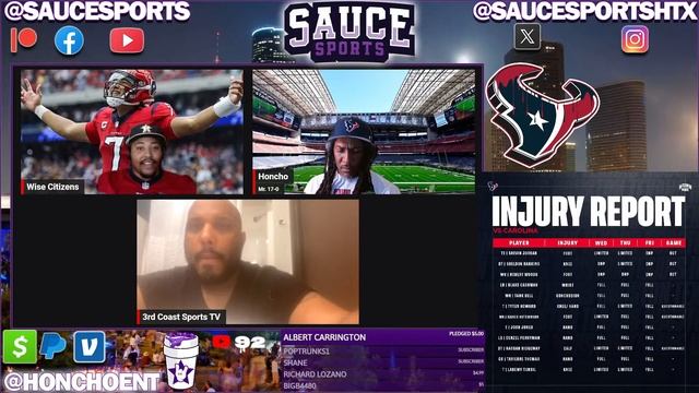 Houston Texans vs Carolina Panthers Pregame Show NFL Week 8 #HOUvsCAR смотреть онлайн