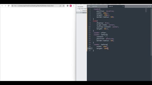 How to create Circle loader animation || FoolishDev смотреть онлайн