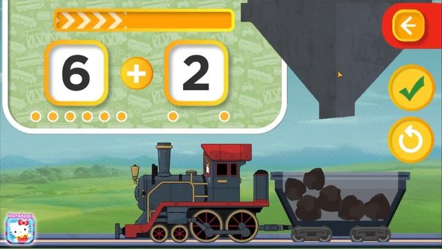 ? Train Puzzle For Toddlers ? Chuggington Puzzle Stations ? Preschool Education ? смотреть онлайн