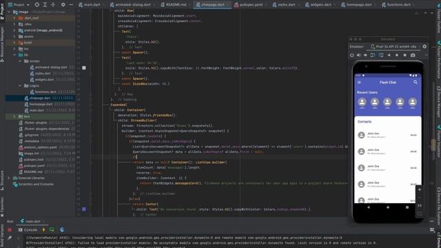 Build Chat App With Flutter & Firebase In Just 10 Minutes | #flutter #flutterfirebase смотреть онлайн