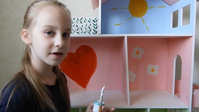 Чем занять ребенка - Катя играет домиком для кукол - 1 часть смотреть онлайн