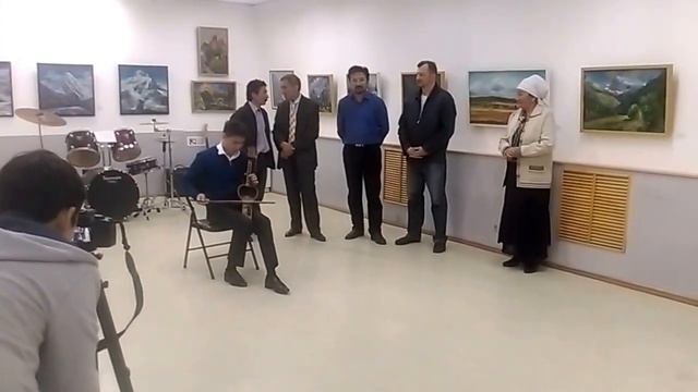 Открытие выставки Кантарбаева Максата "Родные мотивы" смотреть онлайн