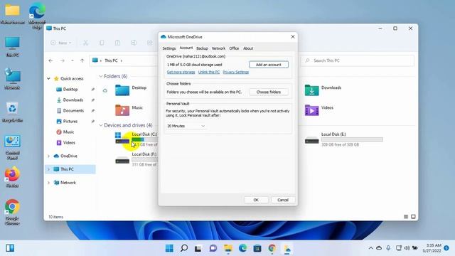 How To Stop Automatically Backup Files To Onedrive In Windows || Stop Onedrive From Syncing Desktop смотреть онлайн