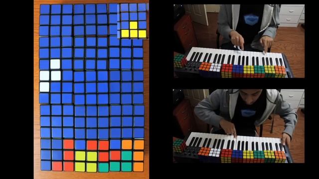 Rubik's Cube Tetris - A Stop Motion Adventure смотреть онлайн