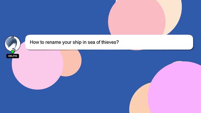 How to rename your ship in sea of thieves? смотреть онлайн