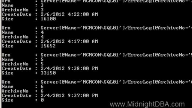 Read SQL Server Error Logs in Powershell смотреть онлайн