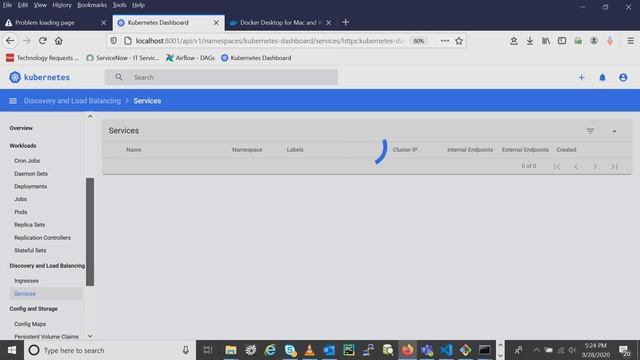 Airflow Kubernetes, Kubernetes dashboard and Docker Desktop смотреть онлайн