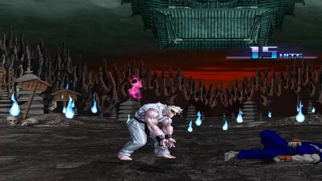 Omega God Ryu vs InfernoWalker Ken. Street Fighter MUGEN Multiverse смотреть онлайн