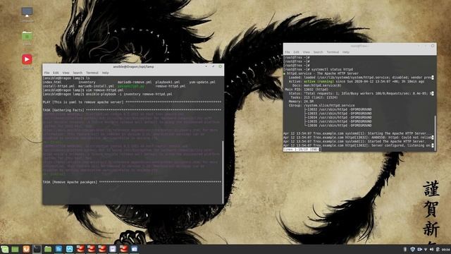 RHCE 8 - Studies Part 4 -- Ansible Playbook --Install & Remove Apache + Mariadb with Playbook смотреть онлайн