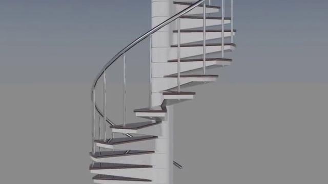 MODELAGEM 3D - ESCADA HELICOIDAL COM AUTOCAD - 00 смотреть онлайн