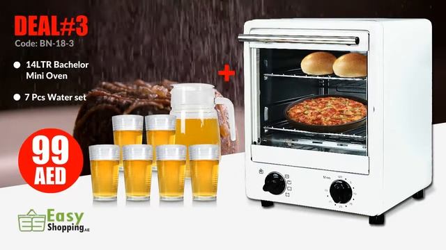 6 Deals of the Day | Oven | Glass Water Set | Food Container | easyshopping ae смотреть онлайн