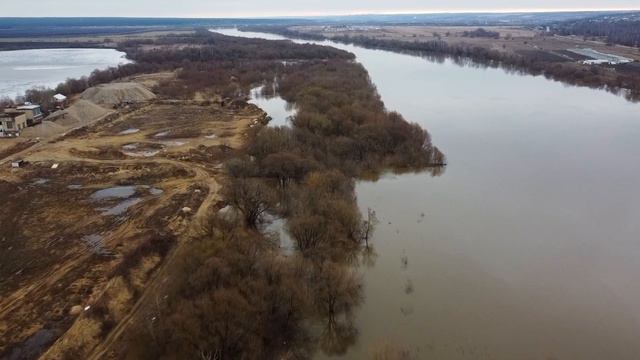 Половодье на Оке Апрель 2021 года, смотреть онлайн