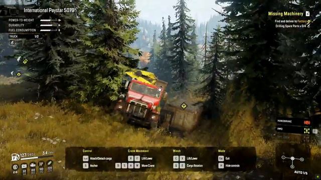 SnowRunner | Мичиган | #25 Крановщик смотреть онлайн