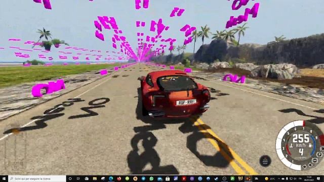 TVR Sagaris Top Speed - BeamNG смотреть онлайн