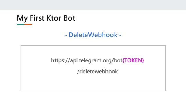 Day8：我的第一個Telegram Bot (7): DeleteWebhook смотреть онлайн