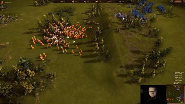The dumbest surrender in Cossacks 3v3 ranked game смотреть онлайн