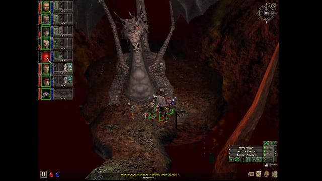 Scorch Boss Fight | Dungeon Siege смотреть онлайн