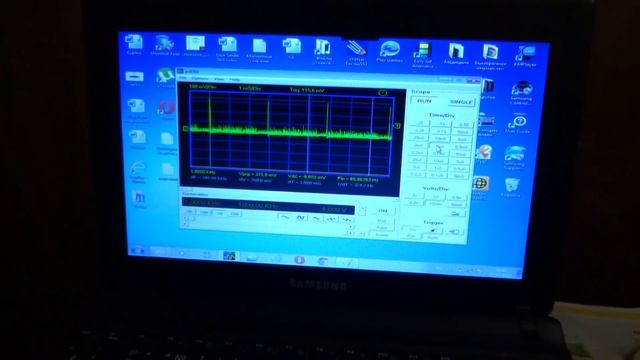 ГЕНЕРАТОР ОТ 0,022 ВОЛЬТА  в послед туннельный диод ГИ401А и катушка на сердечнике ГАММАМЕТ 100000м
