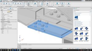 Построение узлов в модели: болтовые и сварные соединения // nanoCAD Конструкторский BIM