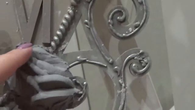 Цветок из строительного гипса. смотреть онлайн