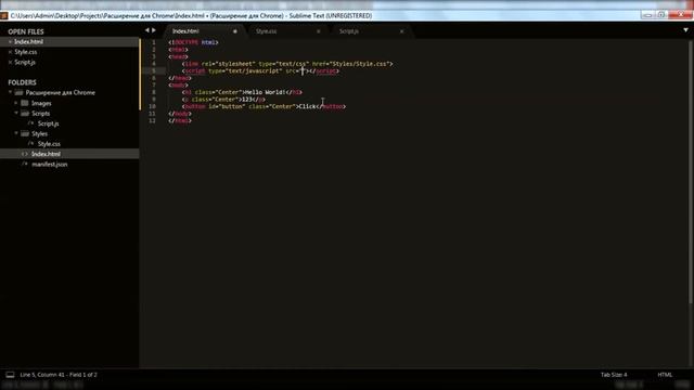Как создать расширение для Google Chrome | Часть 2 смотреть онлайн
