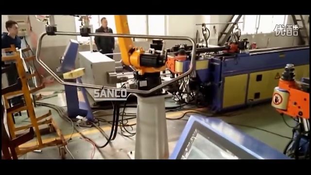 Трубогибочный станок с ЧПУ IRONMAC DW CNC с роботом