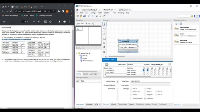 Question Set 03 | Database Management System | Java Institute смотреть онлайн