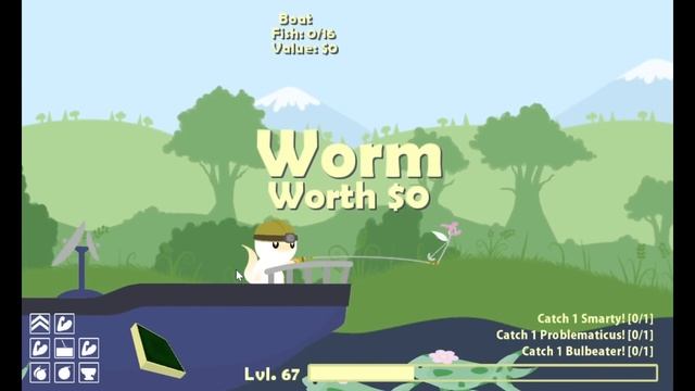 Cat Goes Fishing. ГИГАНТСКАЯ *ПРОБЛЕМНАЯ* РЫБА! смотреть онлайн