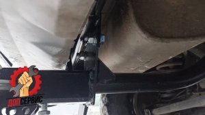 Фаркоп на Niva Travel / Chevrolet Niva под квадрат