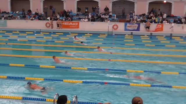 50м брасс, мужчины, 6-й заплыв. Kyiv Open Swimming Masters 2015. смотреть онлайн