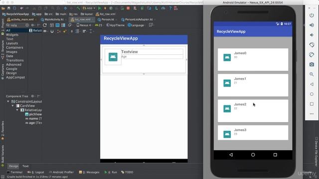 95 - Adding Event Listeners to Each Row - Build Android Apps in Kotlin смотреть онлайн