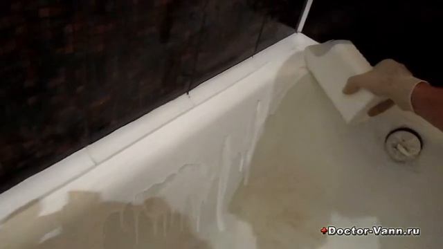 Реставрация ванны жидким акрилом в Белоруссии! смотреть онлайн
