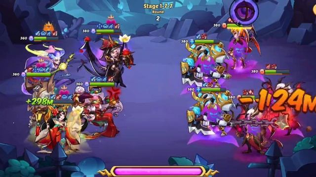 IDLE HEROES - CAMPAIGN STAGES 1-7-6 TO 1-7-10 смотреть онлайн