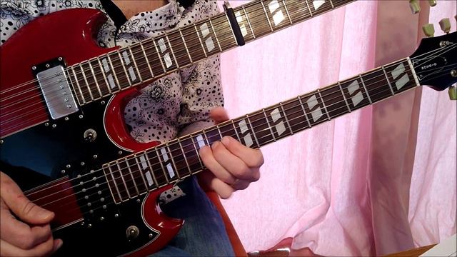 Hotel California By Eagles. FULL Felder/Walsh Guitar Parts By Steve Fletcher Guitar World. HD/HQ