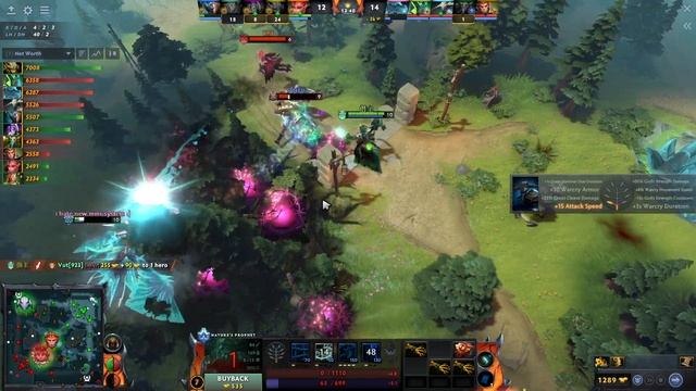 7.33c - Puppey Nature Prophet Hard Support Gameplay - Dota 2 Full Match Gameplay смотреть онлайн