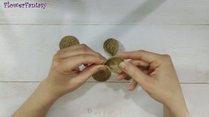 Как сделать красивый ЦВЕТОК из ДЖУТА своими руками